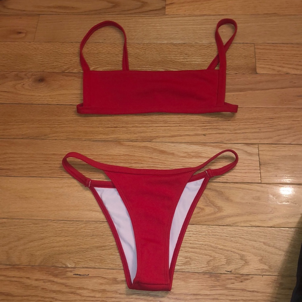 Red bikini